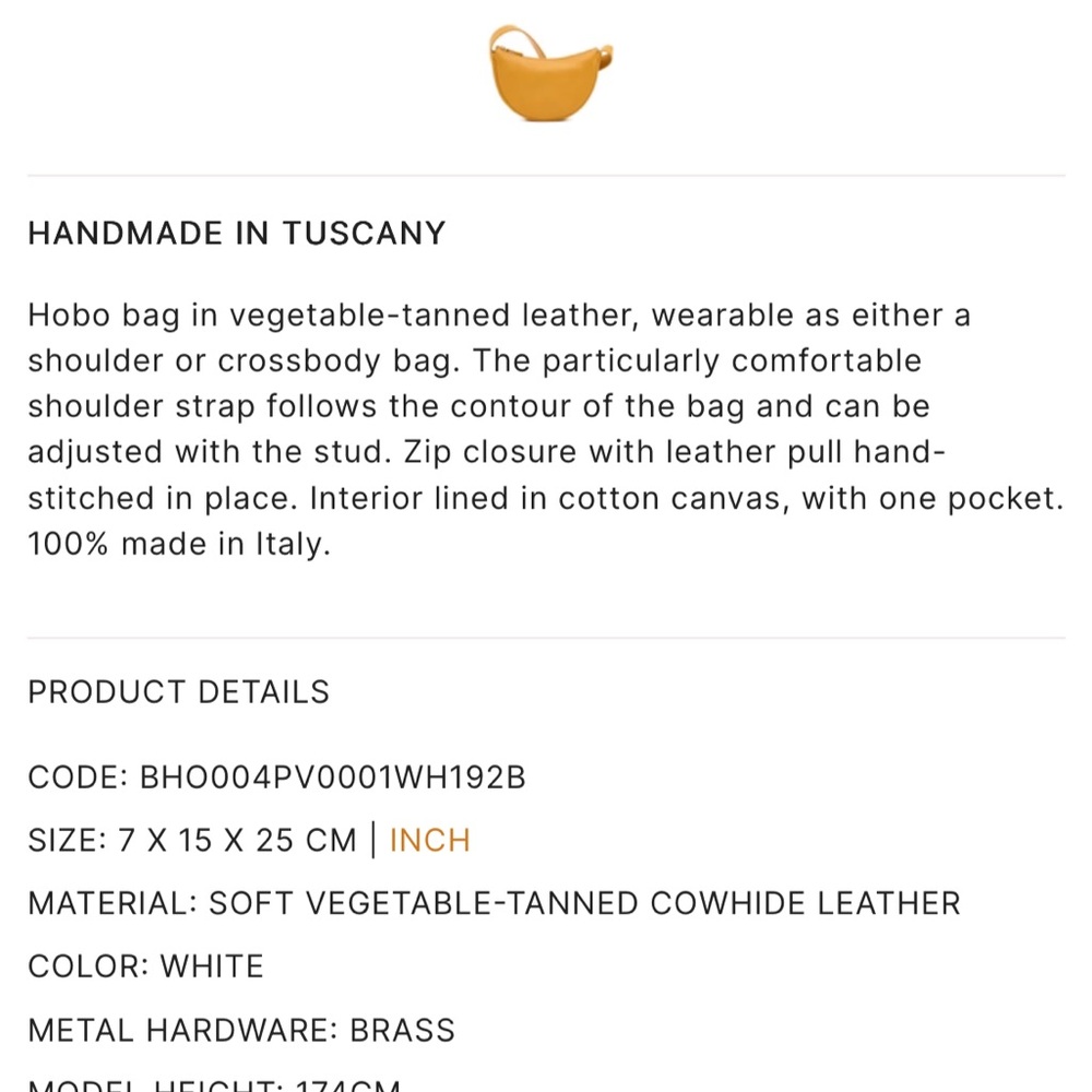 il Bisonte hobo crossbody bag - Picture 8 of 9